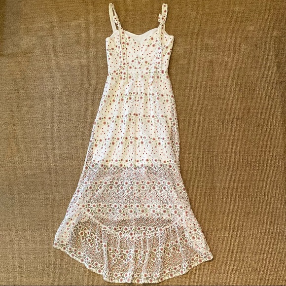 Wren Tie Shoulder High/Low Cocktail Dress - Picture 2 of 7